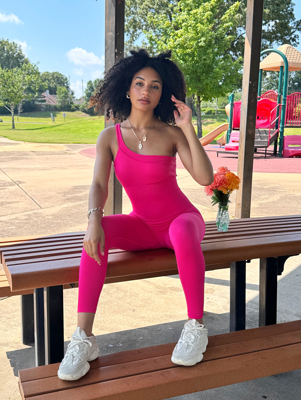 “Pink Passion” Jumpsuit