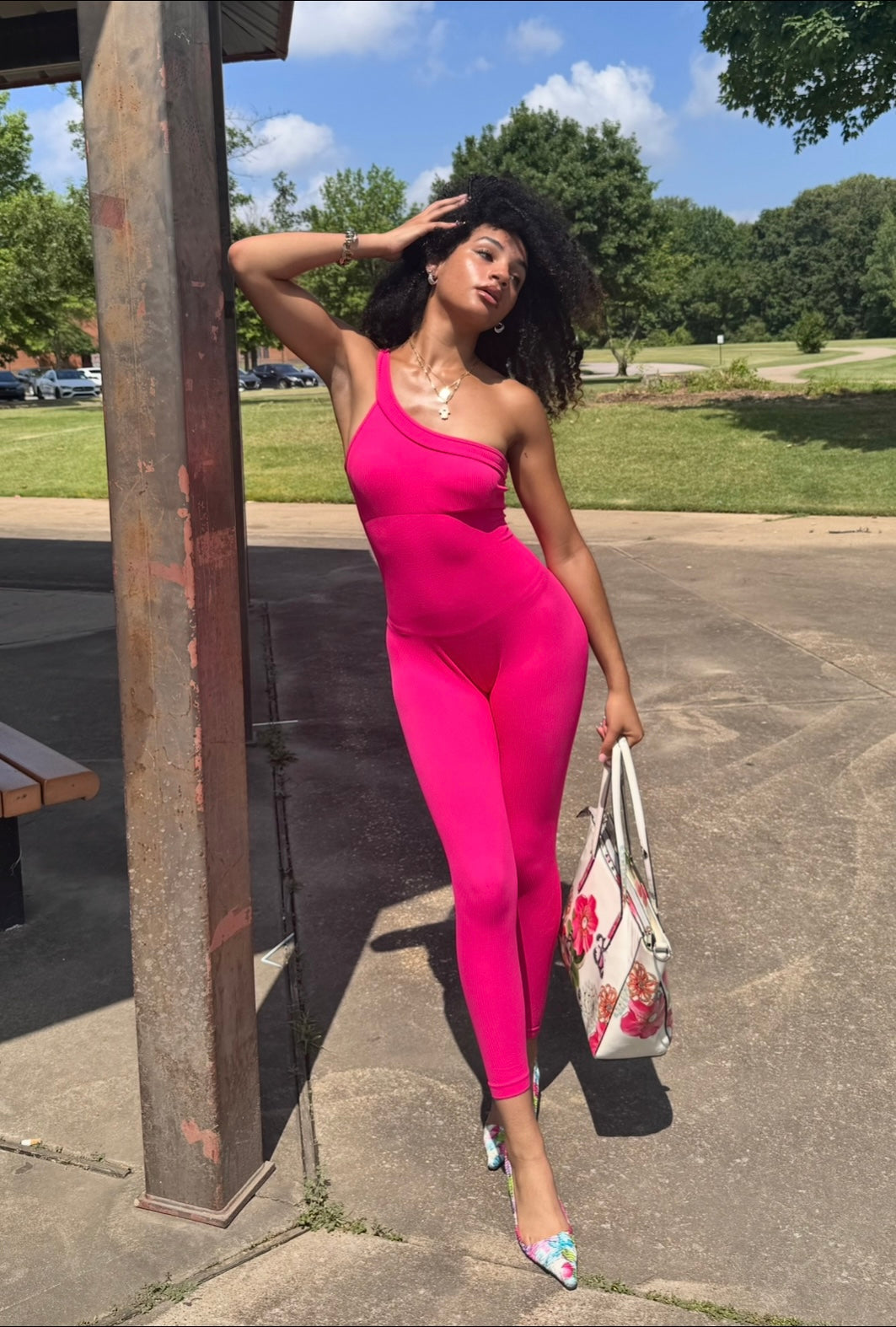 “Pink Passion” Jumpsuit