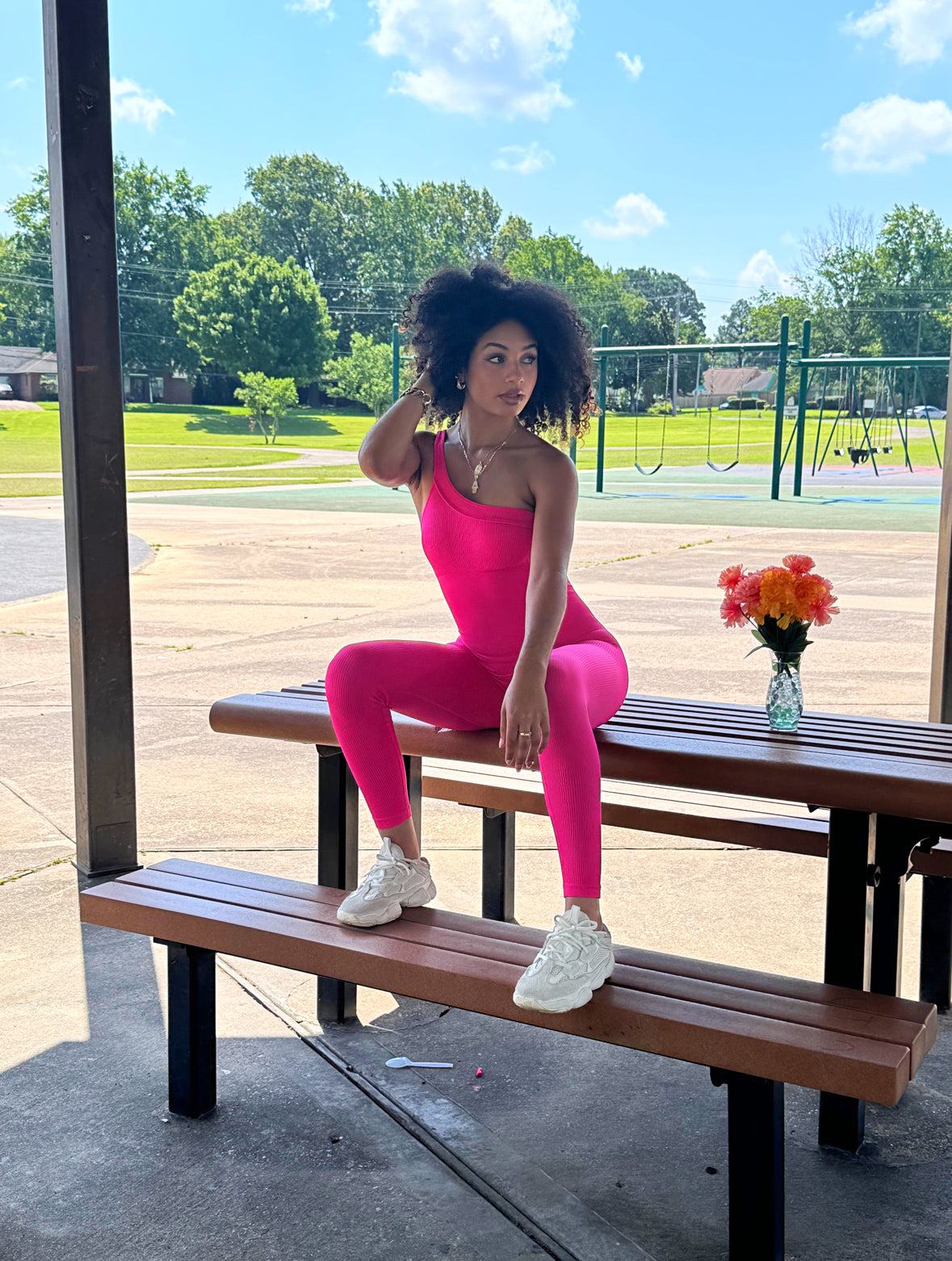 “Pink Passion” Jumpsuit