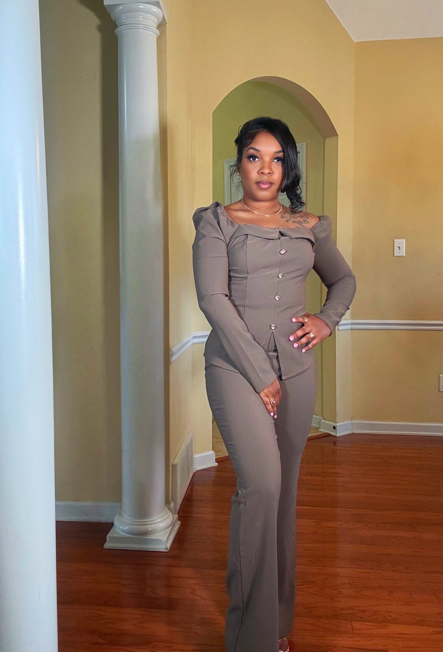 “Yours Truly” Top & Bottoms Set