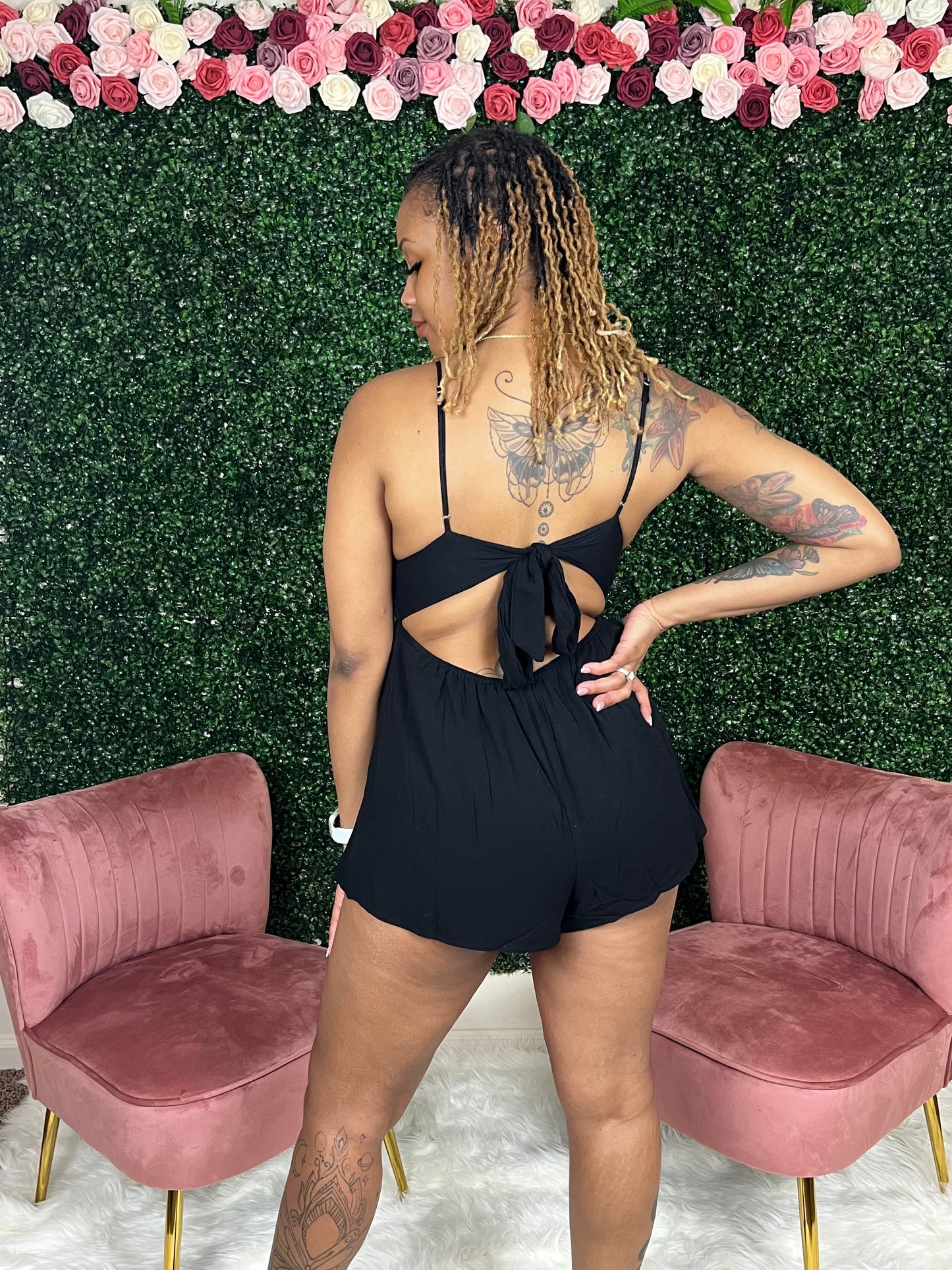 "I'ma Flirt" Romper