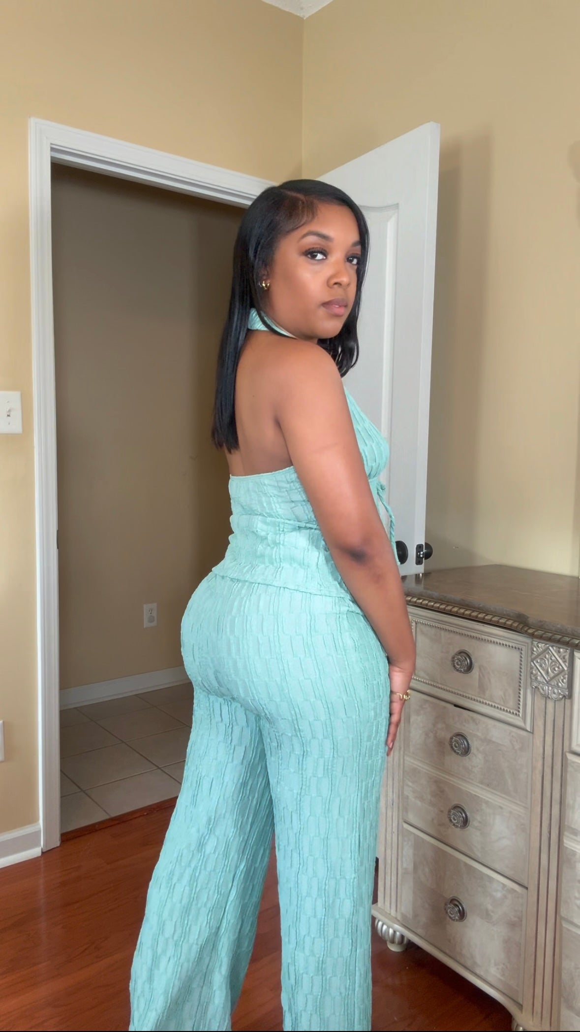 “Sage Breeze Two-Piece”