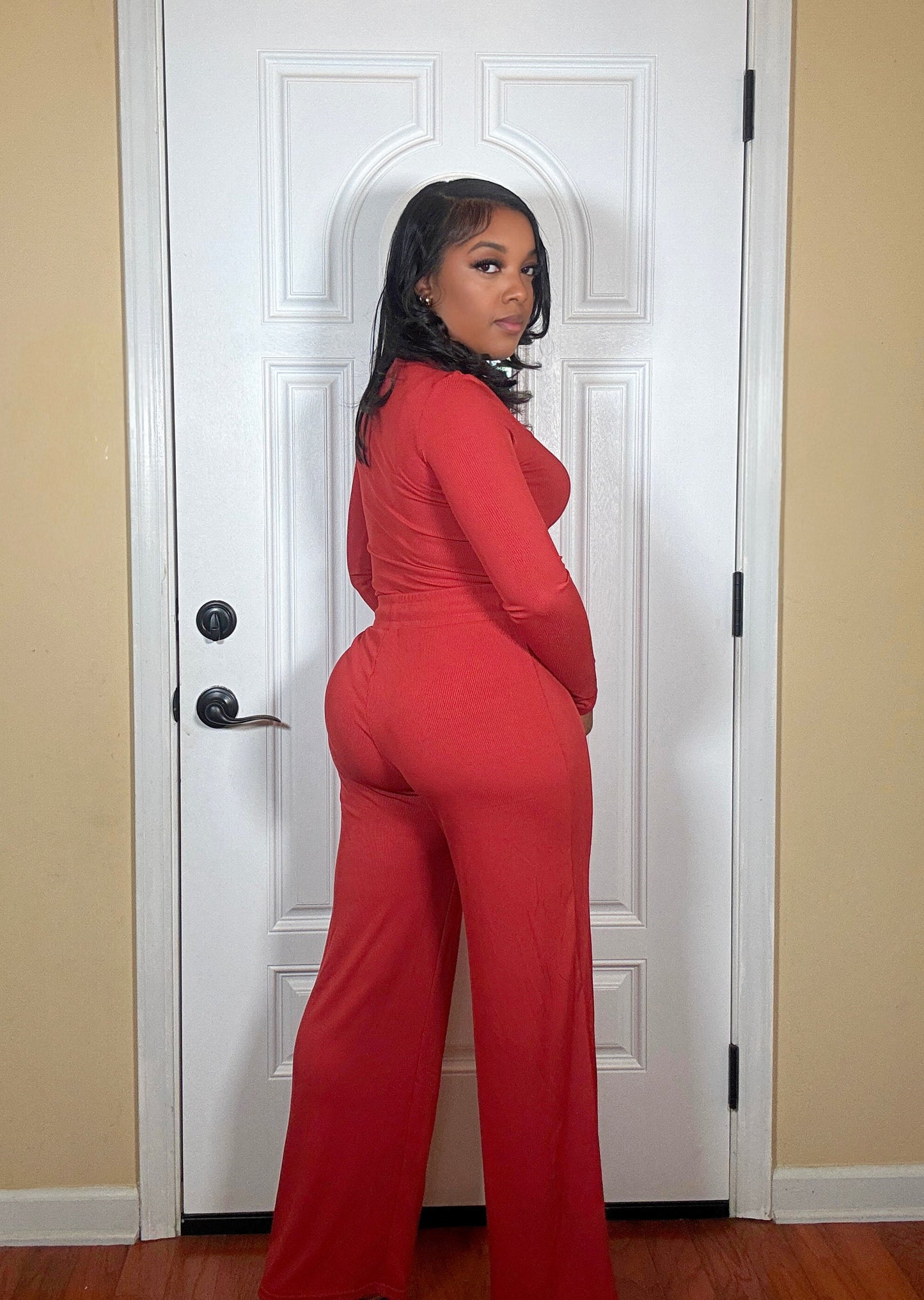 Sienna Two Piece Set (Rust)