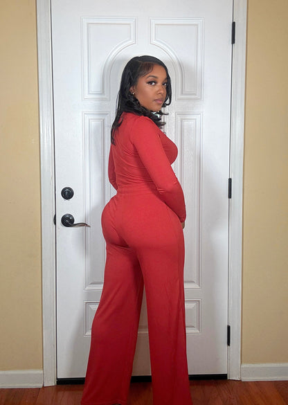 Sienna Two Piece Set (Rust)