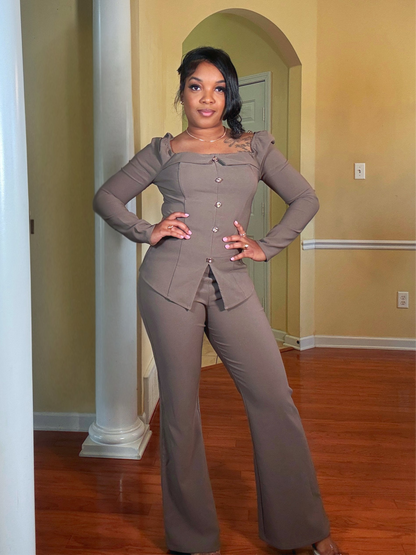 “Yours Truly” Top & Bottoms Set